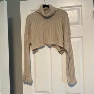 Nude Turtle Neck crop sweater
